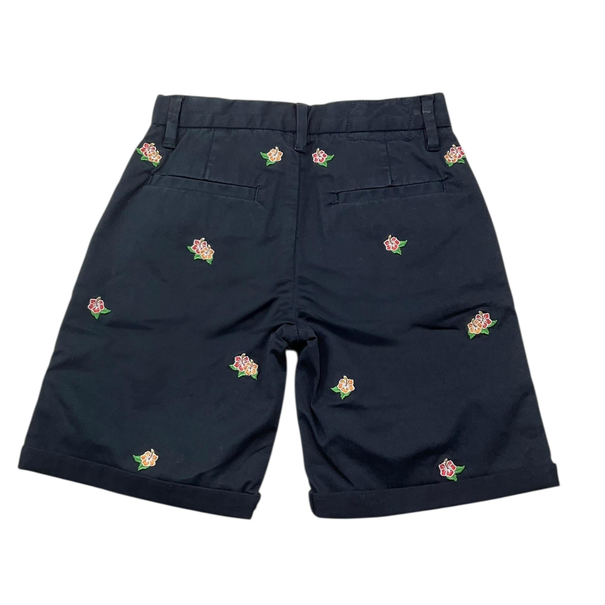 Sun68 Camicia Tinta Unita con Fantasia A Righe per Bambino CPB353033 BLU SUN68 