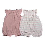 Mayoral Set 2 Pagliaccetti Bicolore per Neonata 1749X ROSA/PANNA MAYORAL 