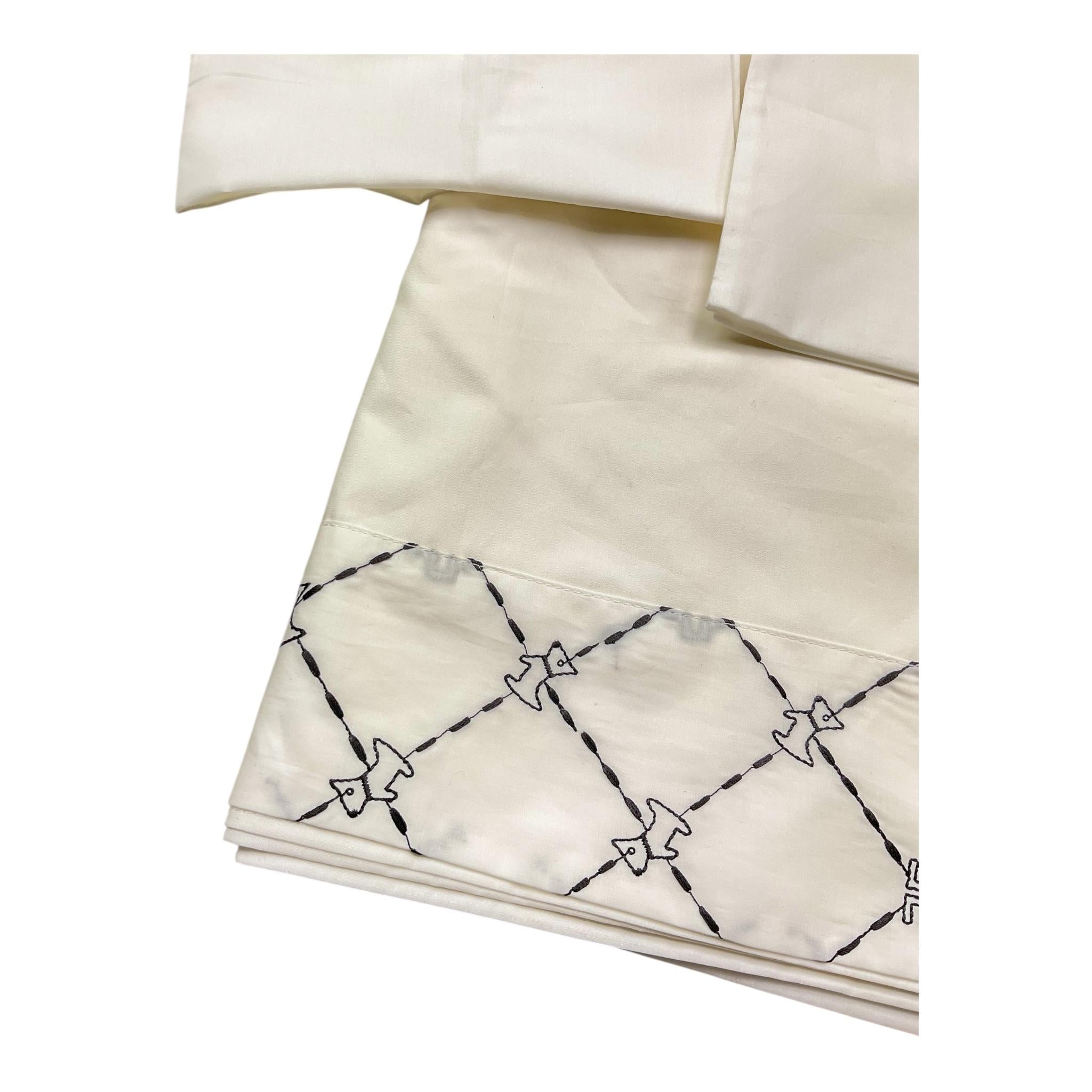 Elisabetta Franchi Set 3 Prezzi Lenzuola per Neonata ENLE017 PANNA ELISABETTA FRANCHI 