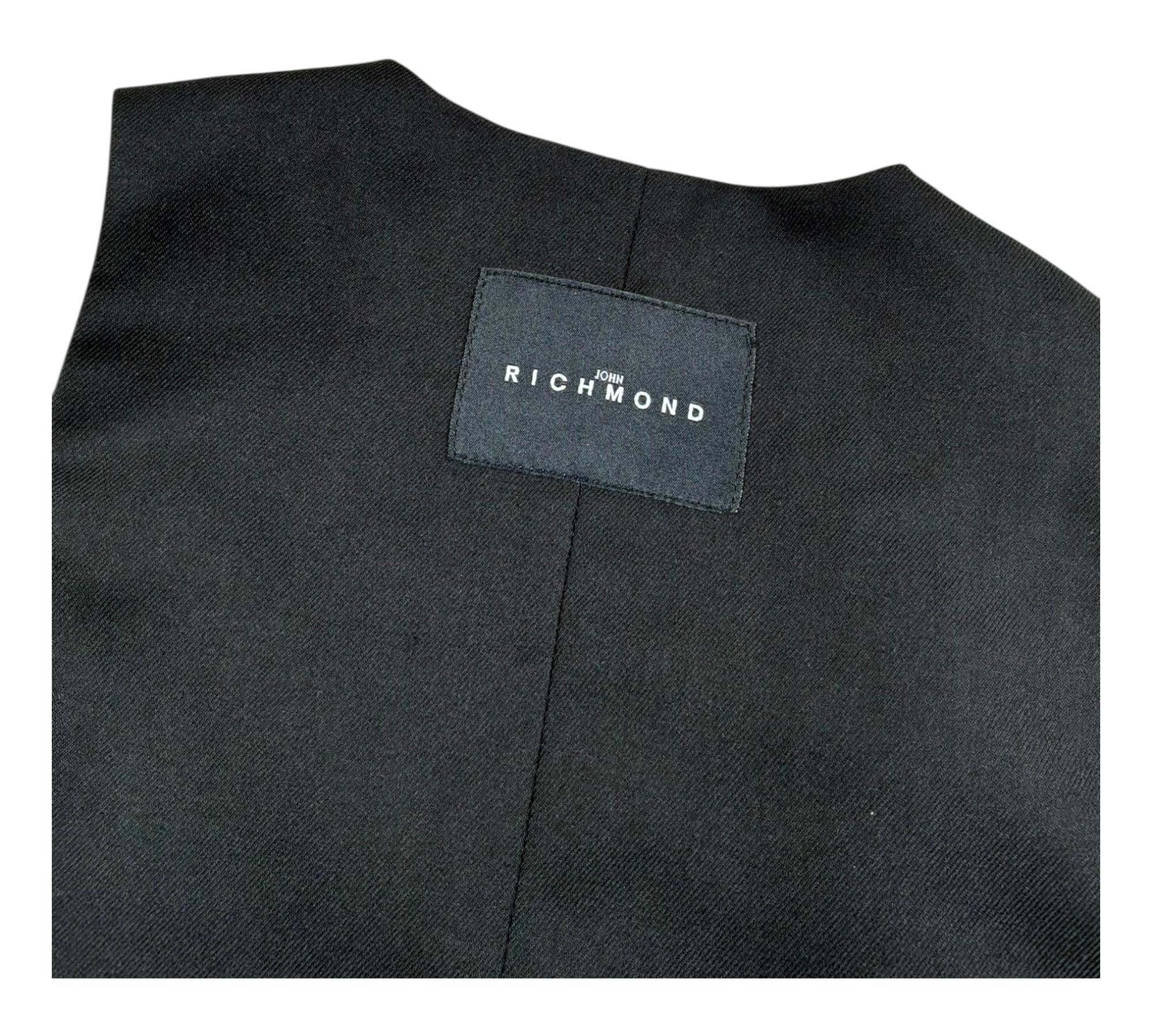 John Richmond Gilet Tinta Unita per Neonato RIP26125GT NERO JOHN RICHMOND 