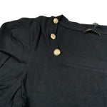 J'Aime' T-Shirt Girocollo tinta unita Nero per Bambina 4522G NERO J'AIME' 
