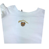 Moschino Completo 2 Pezzi T-Shirt-Gonna per Bambina HDG01R BAINCO/ROSA MOSCHINO 