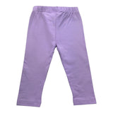 Sarabanda Leggins Tinta Unita con Logo per Neonata 0Y001 LILLA SARABANDA 