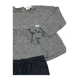 LALALU' completo 2 pezzi shirt-leggins Nero per Neonata CML8N NERO LALALU' 