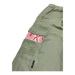 Replay Pantalone Tinta Unita con Elastico In Vita per Bambina SG9424 VERDE REPLAY 