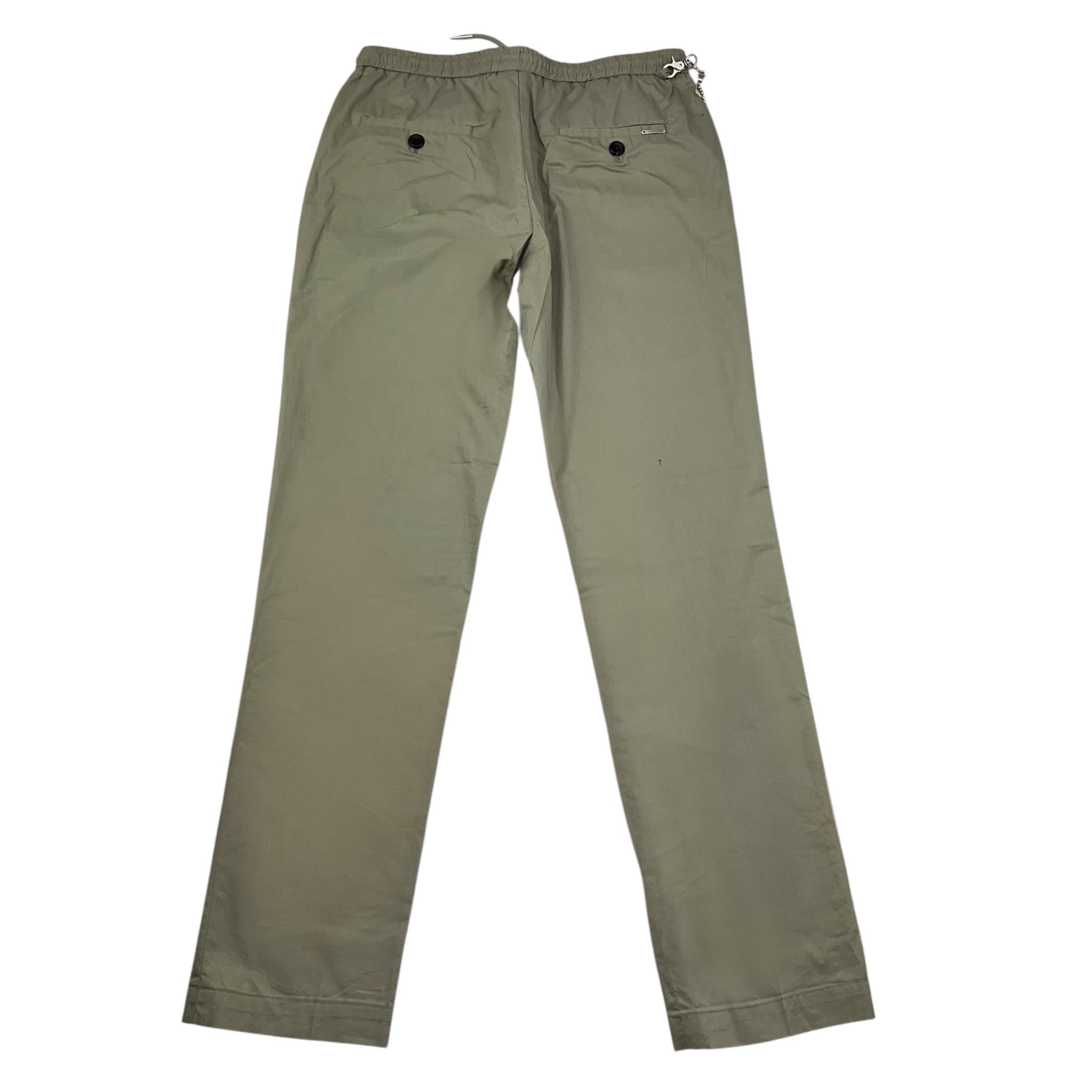 Antony Morato Pantalone Tinta Unita con Elastico In Vita per Bambino MKTR00227 VERDE ANTONY MORATO 