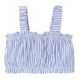 Mayoral Set Camicia-Top Bicolore con Fantasia A Righe per Bambina 3185 BIANCO/AZZURRO MAYORAL 