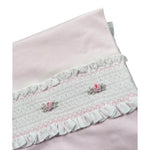 Marlu' Coperta Tinta Unita con Stampa per Neonata AN2781 ROSA MARLU' 