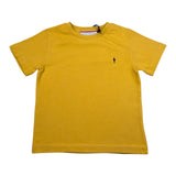 Cesare Paciotti T-Shirt Girocollo Tinta Unita con Stampa per Bambino TSP5155BXX GIALLO CESARE PACIOTTI 