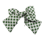 La Stupenderia Spilla Fiocco Fantasia A Pois per Bambina AJMT76 BEIGE LA STUPENDERIA 