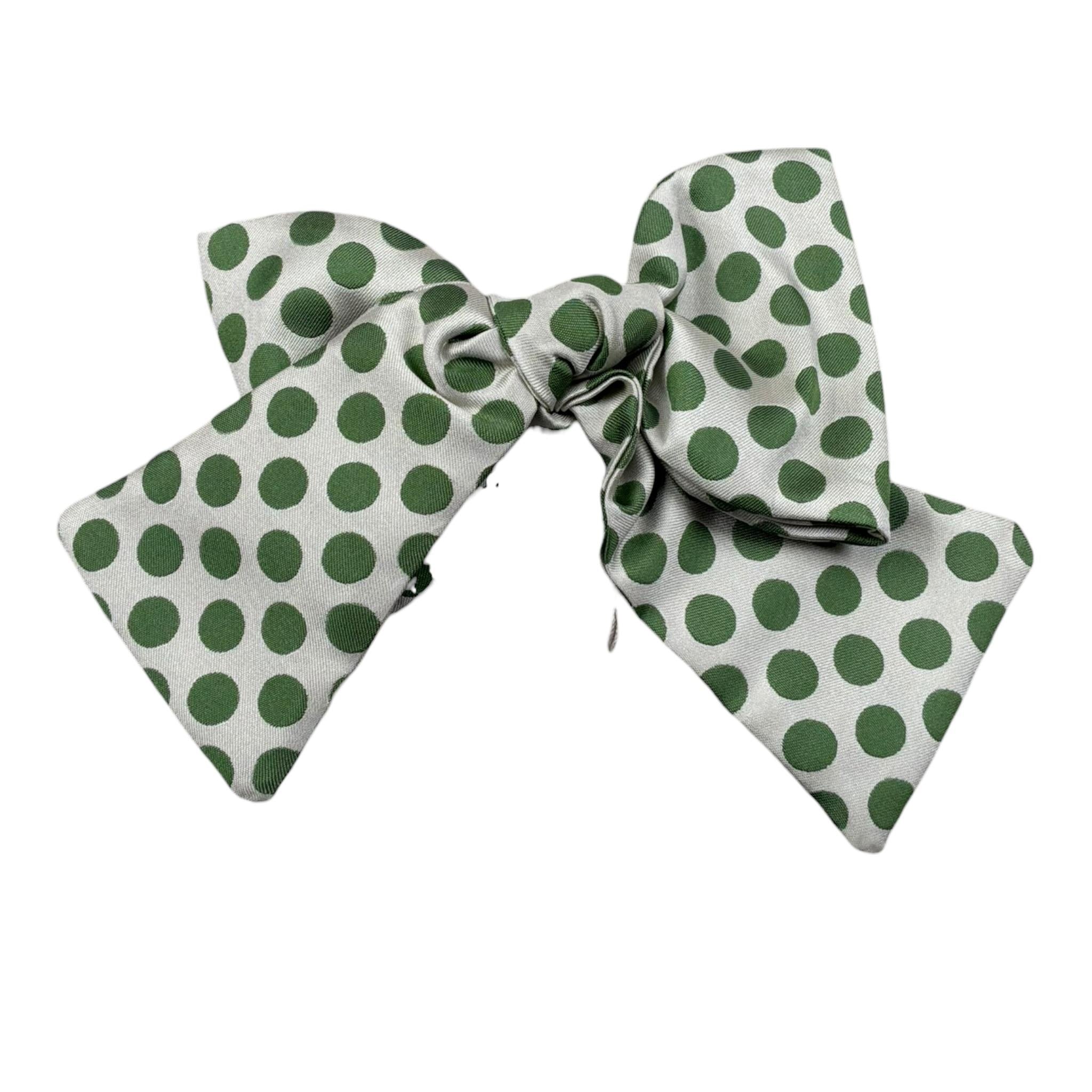 La Stupenderia Spilla Fiocco Fantasia A Pois per Bambina AJMT76 BEIGE LA STUPENDERIA 