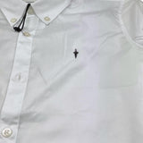 Cesare Paciotti Camicia Tinta Unita con Logo per Bambino CMP5161J BIANCO CESARE PACIOTTI 