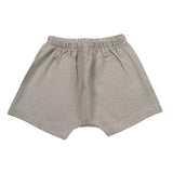 Petit Indi Bermuda Tinta Unita con Elastico In Vita per Neonato BERBEG BEIGE PETIT INDI 