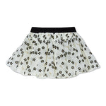 LIU JO gonna tinta unita con tulle e ricami fiori Panna per Neonata HF4067X PANNA LIU JO 