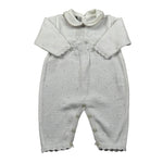 Marlu' Tutina Manica Lunga Tinta Unita per Neonata EP1210 PANNA MARLU' 