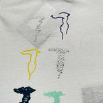 Trussardi T-Shirt Girocollo Tinta Unita con Stampa per Neonata TIP21107 BIANCO TRUSSARDI 