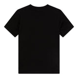 Diesel T-Shirt Girocollo Tinta Unita con Stampa per Bambino J02237X NERO DIESEL 