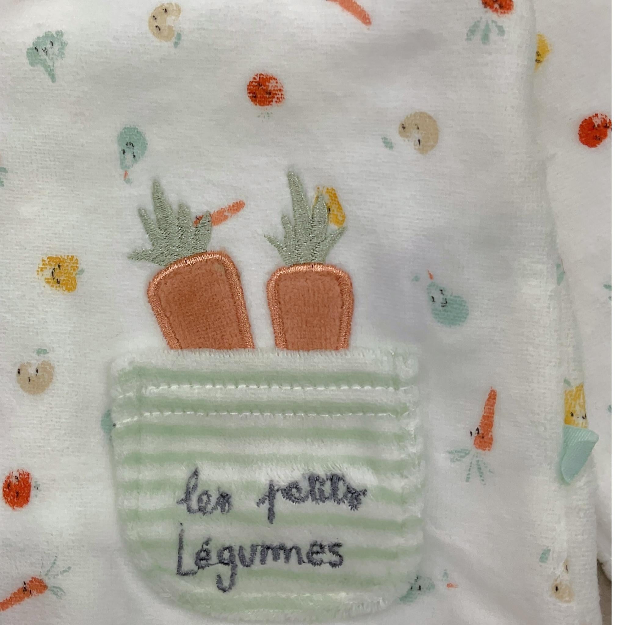 YATSI BABY completo maglia-fhettina tinta unita con fantasia a righe Bianco per Neonato 24200204 BIANCO YATSI BABY 