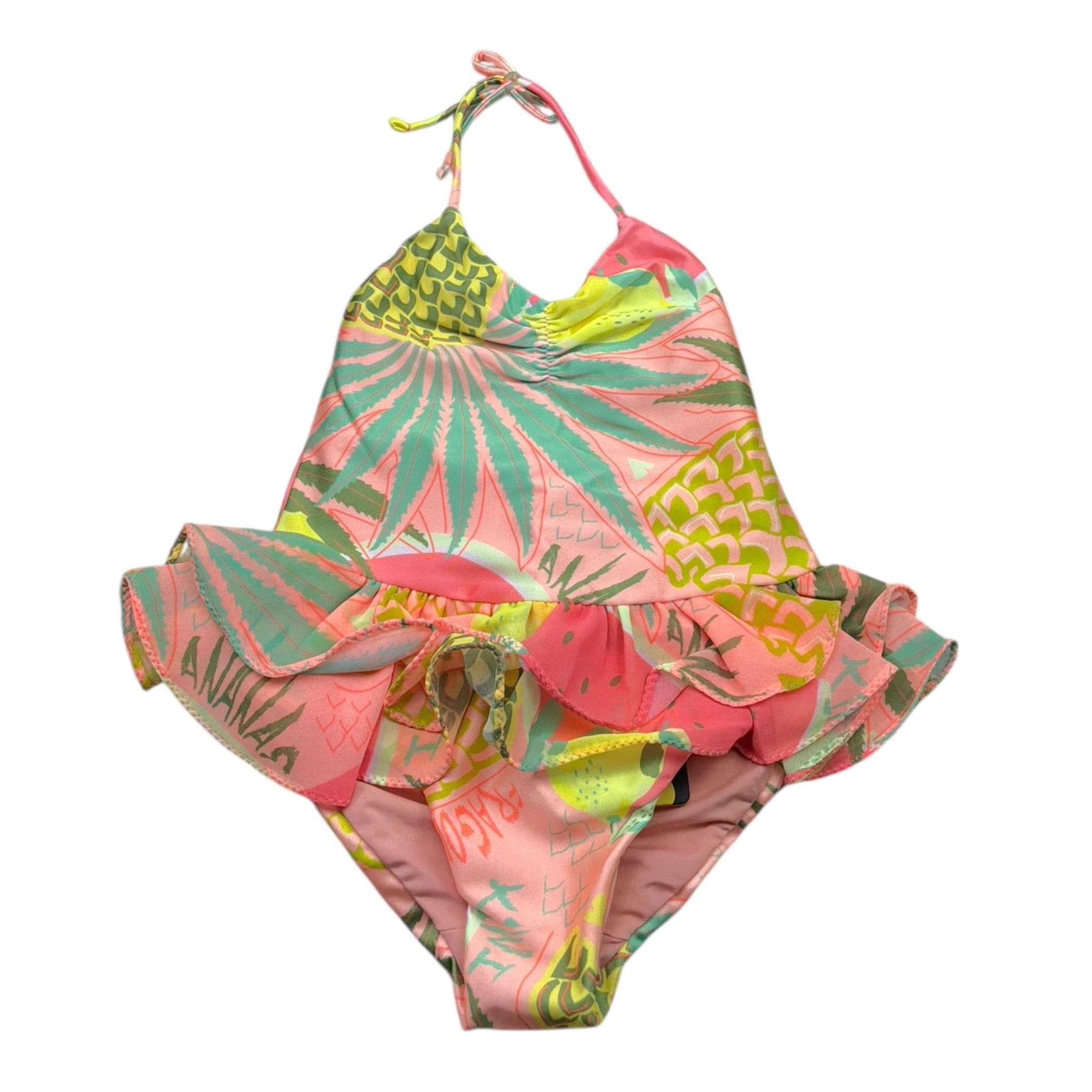 F**K Costume Intero Tinta Unita con Fantasia per Bambina FJ25B2A05MKX20 ROSA F**K 