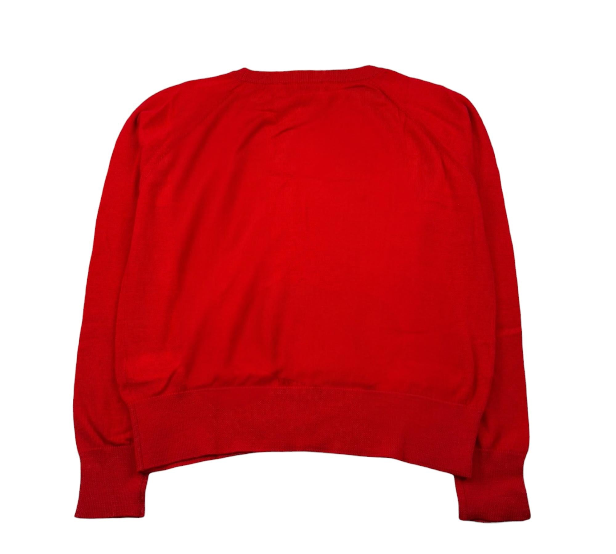 Max&Co. Maglia Girocollo Fantasia A Righe per Bambina MX0003X ROSSO MAX&Co. 