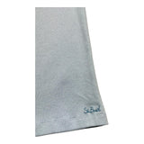 Saint Barth Abito Giromanica Tinta Unita Lurex per Bambina JENNIFER AZZURRO SAINT BARTH 