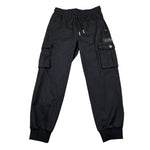 John Richmond Pantalone Tinta Unita con Elastico In Vita per Bambino RBP26160PA NERO JOHN RICHMOND 