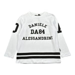 Daniele Alessandrini Shirt Girocollo tinta unita con Strampa Bianco per Bambino 1231M1424 BIANCO DANIELE ALESSANDRINI 