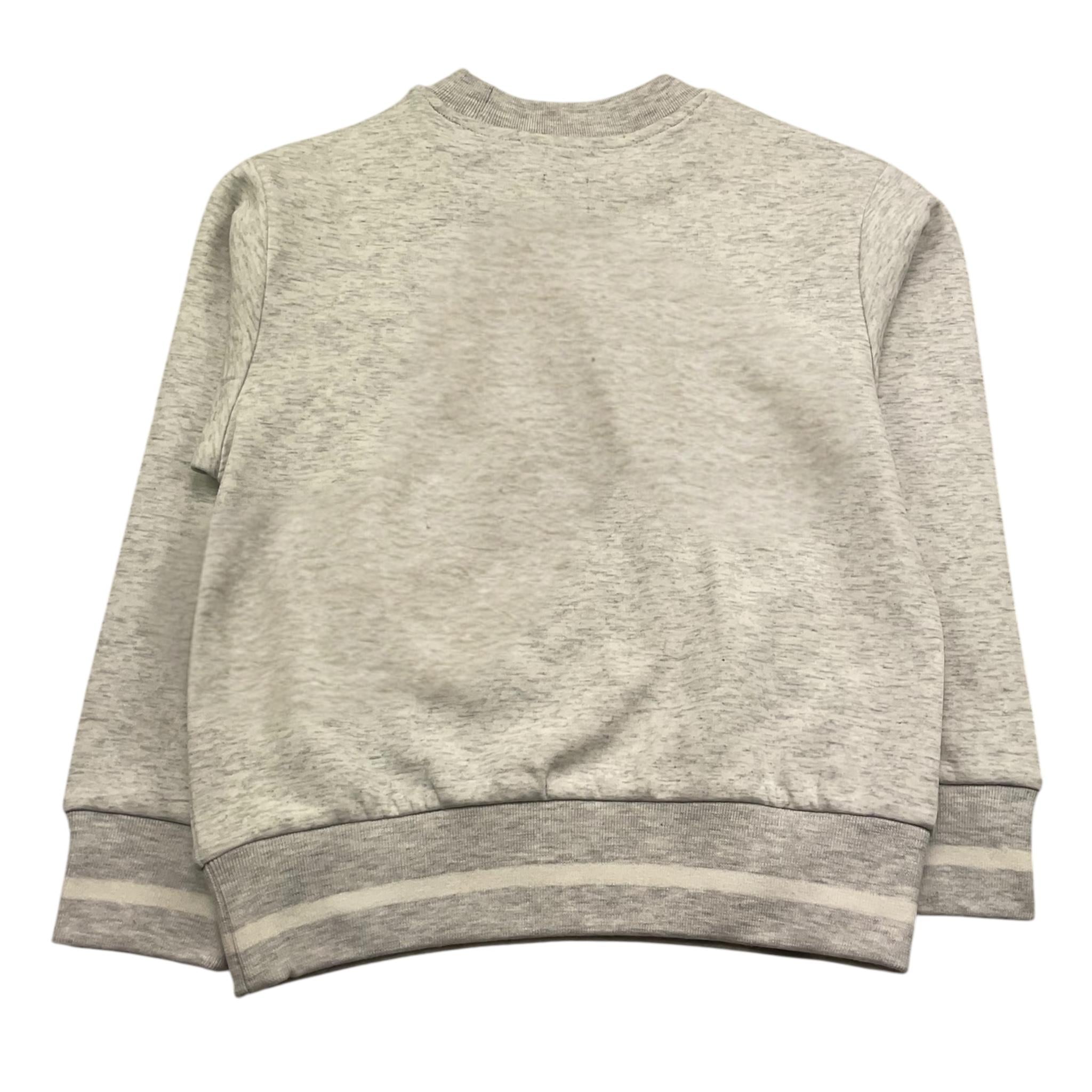 Dnj Felpa Chiusa Girocollo Tinta Unita per Bambino MFD5102J GRIGIO DNJ 