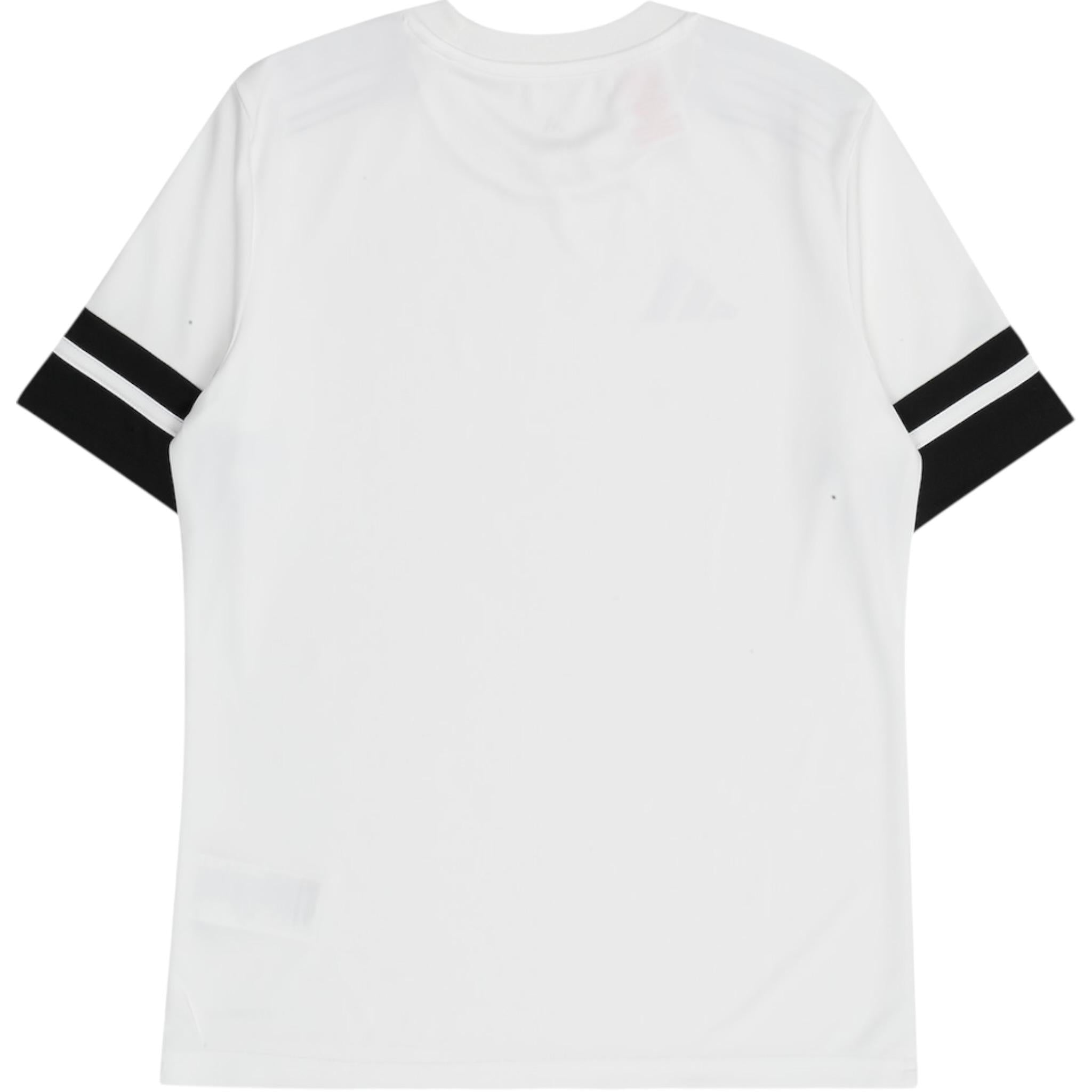 Adidas T-Shirt Girocollo Tinta Unita con Logo per Bambino JJ0053 BIANCO Adidas 