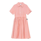 Aspesi Abito Tinta Unita Mezza Manica per Bambina S25013VMC6061 PESCA ASPESI 