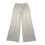 Fun & Fun Pantalone Tinta Unita Mdello Palazzo per Bambina FCJPT01128 PANNA FUN & FUN 