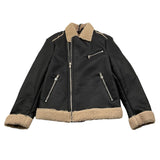 OFFICINA MILANESE montone tinta unita con pelliccia interna Nero per Bambino JMONTON NERO OFFICINA MILANESE 