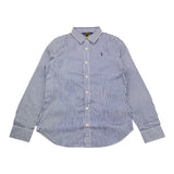 Ralph Lauren Camicia Bicolore con Fantasia A Righe per Bambino 313833159002 BIANCO/AZZURRO RALPH LAUREN 