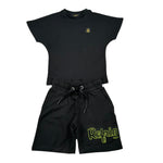 Refrigiwear Completo 2 Pezzi T-Shirt-Bermuda per Neonato R1101W25N NERO REFRIGIWEAR 