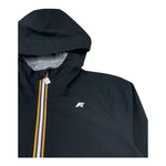 K-Way Giubbino Tinta Unita con Cappuccio per Bambino K21371W NERO K-WAY 