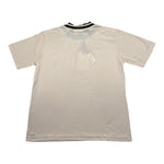 Yes London T-Shirt Girocollo Tinta Unita con Logo per Bambino JR2130X BEIGE YES LONDON 