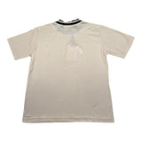 Yes London T-Shirt Girocollo Tinta Unita con Logo per Bambino JR2130X BEIGE YES LONDON 