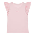 Guess T-Shirt Tinta Unita con Tulle per Neonata K5RI22K6YW4X ROSA GUESS 