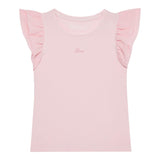 Guess T-Shirt Tinta Unita con Tulle per Neonata K5RI22K6YW4X ROSA GUESS 