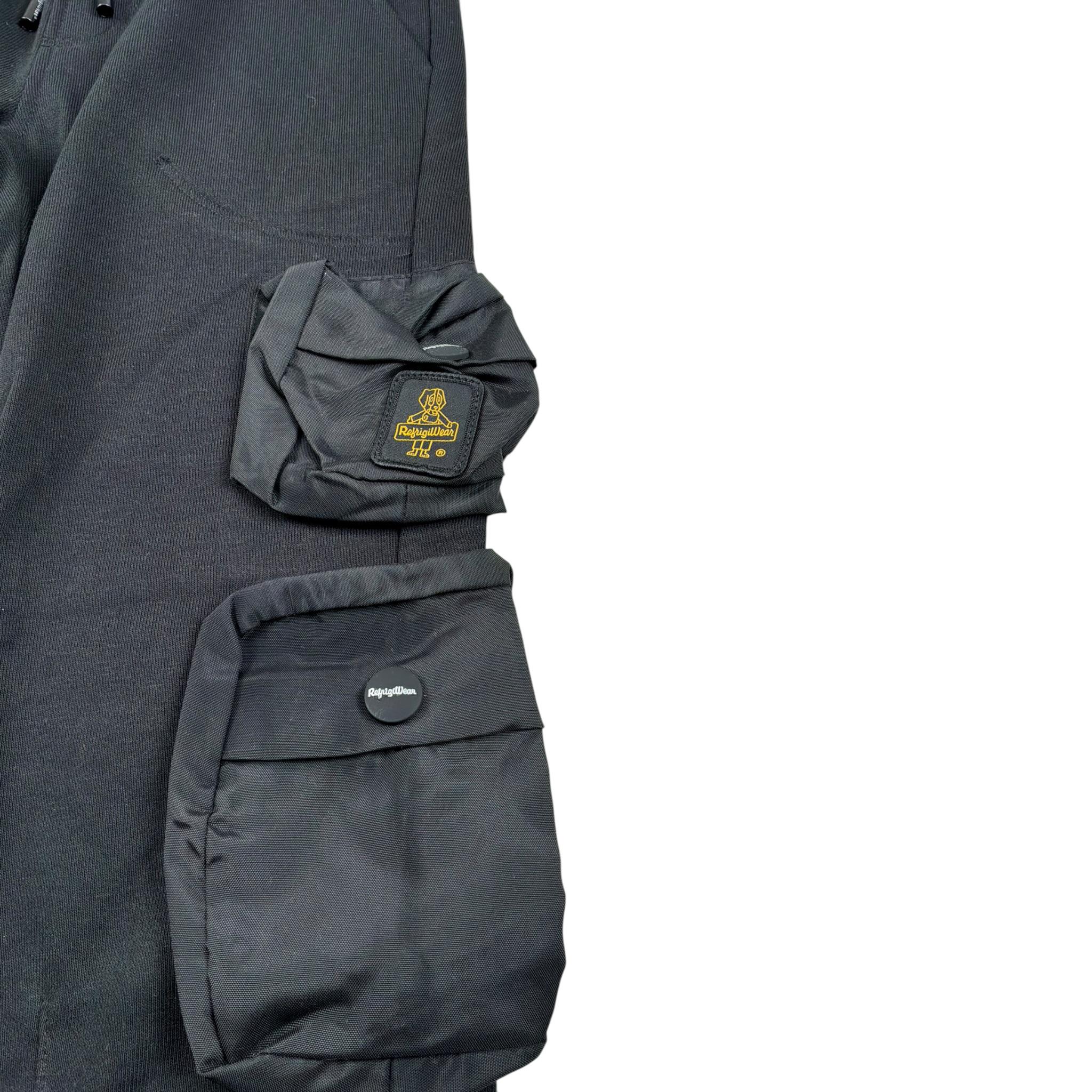 Refrigiwear Pantalone Tuta Tinta Unita per Bambino RW408 NERO REFRIGIWEAR 