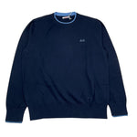 Sun68 Maglia Girocollo Tinta Unita per Bambino K35309S37 BLU SUN68 