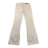 U.S. POLO ASSN pantalone tinta unita modello zampa Bianco per Bambina US40648002 BIANCO U.S. POLO ASSN 