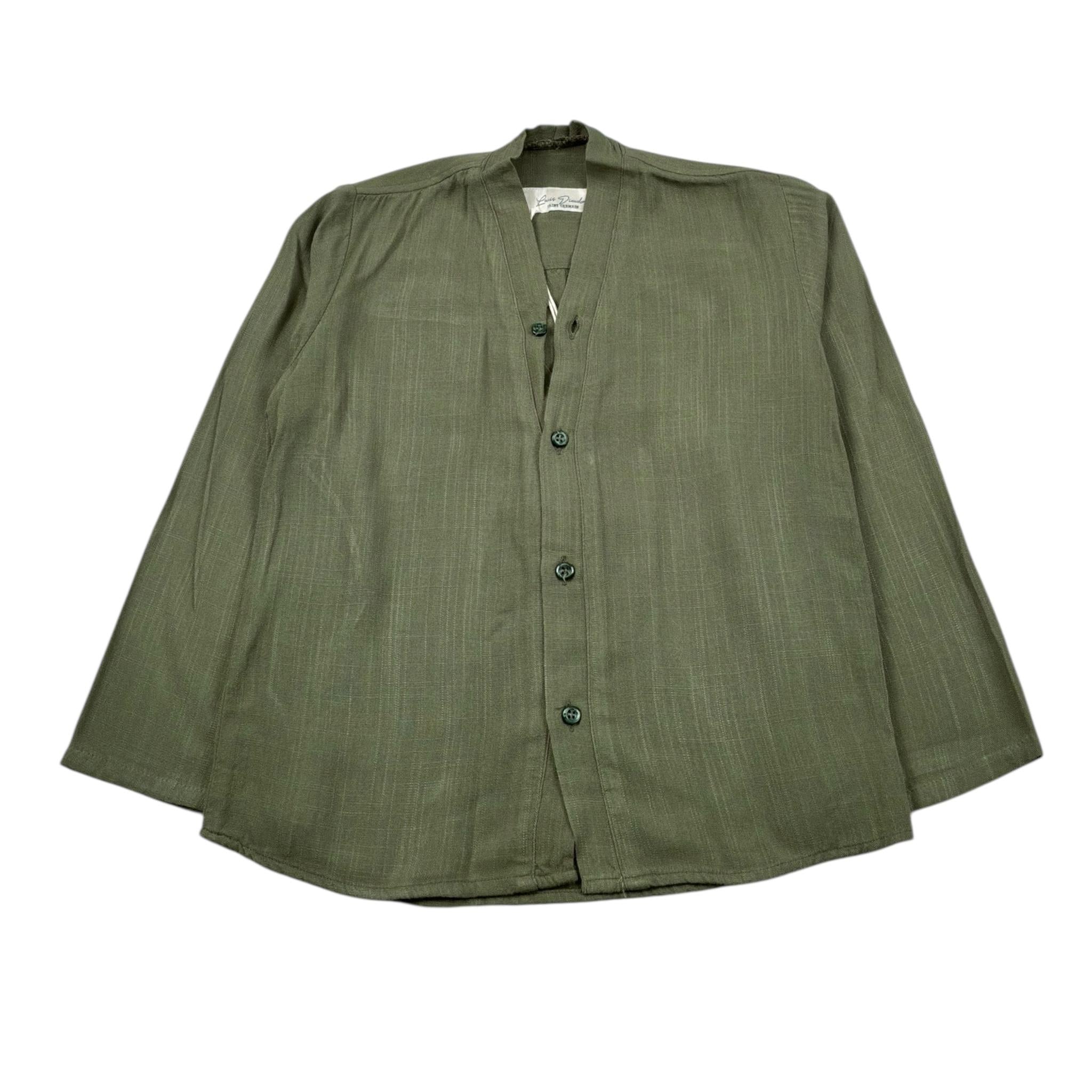 Louis Dieudonne' Camicia Mezza Manica Tinta Unita per Bambino LDCA01J VERDE LOUIS DIEUDONNE' 