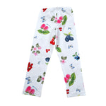 Monnalisa Leggins Tinta Unita con Stampa per Bambina 11E414X BIANCO MONNALISA 