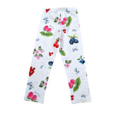 Monnalisa Leggins Tinta Unita con Stampa per Bambina 11E414X BIANCO MONNALISA 