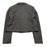 PLEASE giacca modello crop tinta unita Grigio per Bambina JB01172G66 GRIGIO PLEASE 