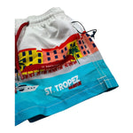 Saint Barth Costume Stampa Fantasia per Bambino HAITII MULTICOLOR SAINT BARTH 
