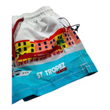 Saint Barth Costume Stampa Fantasia per Bambino HAITII MULTICOLOR SAINT BARTH 