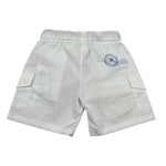 Nanan Bermuda Tinta Unita con Elastico In Vita per Neonato E2416712B BIANCO NANAN 