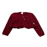 VALENTINA BEBES coprispalle tinta unita con bottoni Bordeaux per Neonata HOW60N BORDEAUX VALENTINA BEBES 